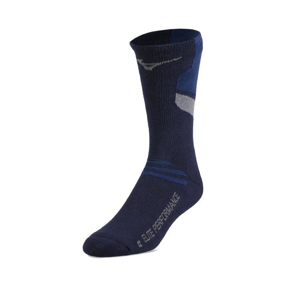 Calzini Mizuno Pallavolo RUNBIRD® Crew Uomo - Blu Marino - 51397-HTGU